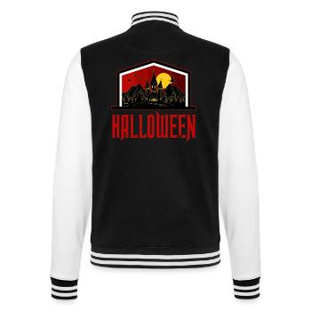 Halloween - College-Sweatjacke - Schwarz/Weiß - Hinten - Marisol (170cm)