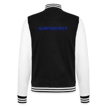 bleu crève-coeur - Veste Teddy - noir/blanc - Dos - Marisol (170cm)