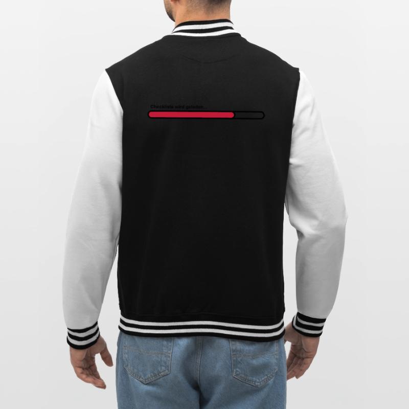 checkliste College-Sweatjacke
