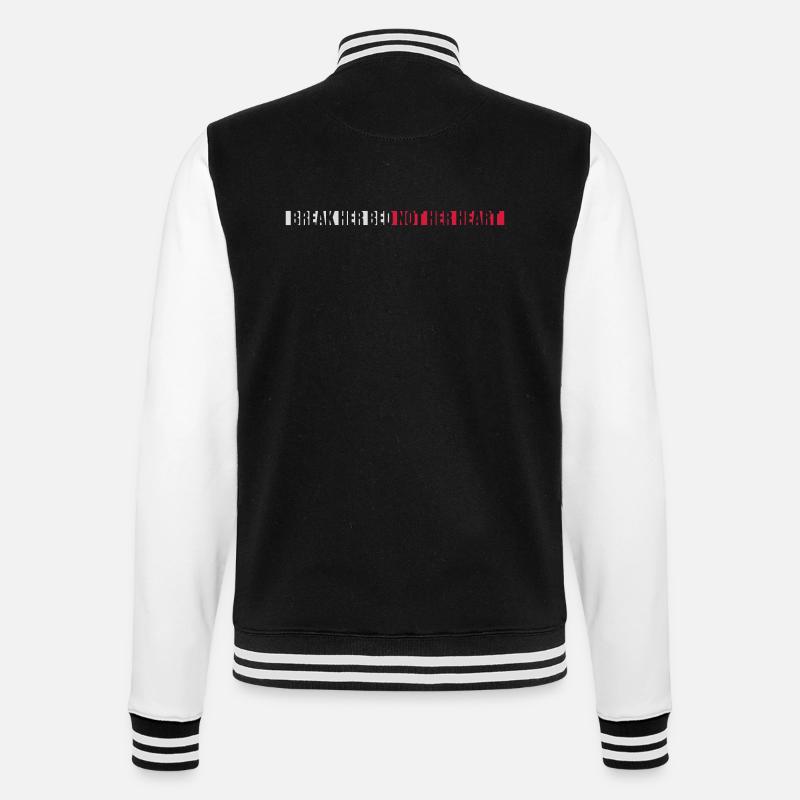 Briser sa citation de lit - Veste Teddy - noir/blanc