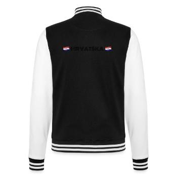 Hrvatska - Veste Teddy - noir/blanc - Dos - Marisol (170cm)