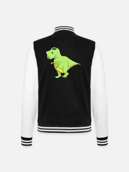 Trex - College Sweat Jacket - black/white