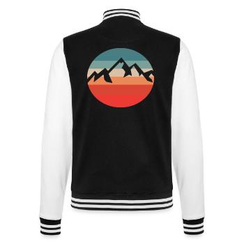 Montagnes de montagne - Veste Teddy - noir/blanc - Dos - Marisol (170cm)