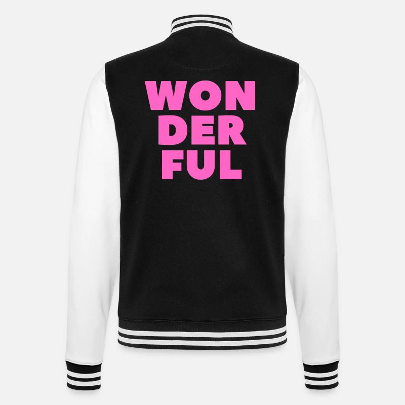 Wonderful-Wunderbar - Veste Teddy - noir/blanc