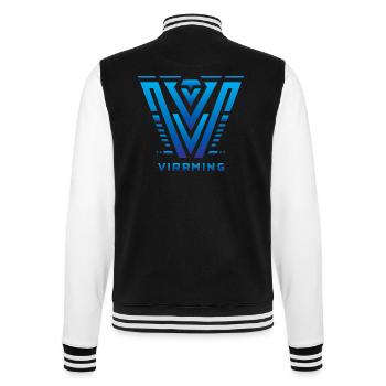 NordicViking - College-Sweatjacke - Schwarz/Weiß - Hinten - Marisol (170cm)