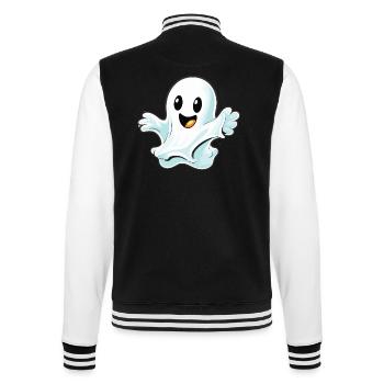 Geist - College-Sweatjacke - Schwarz/Weiß - Hinten - Marisol (170cm)