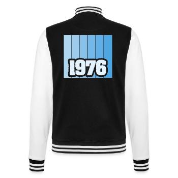 Né en 1976 - Veste Teddy - noir/blanc - Dos - Marisol (170cm)