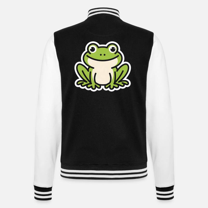 toad - College Sweat Jacket - black/white