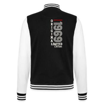 55e anniversaire Légende Septembre 1969 Volume 69 - Veste Teddy - noir/blanc - Dos - Marisol (170cm)