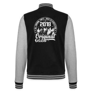 octobre 2018 Original:6 Ans Cadeau Anniversaire - Veste Teddy - noir/gris chiné - Dos - Marisol (170cm)