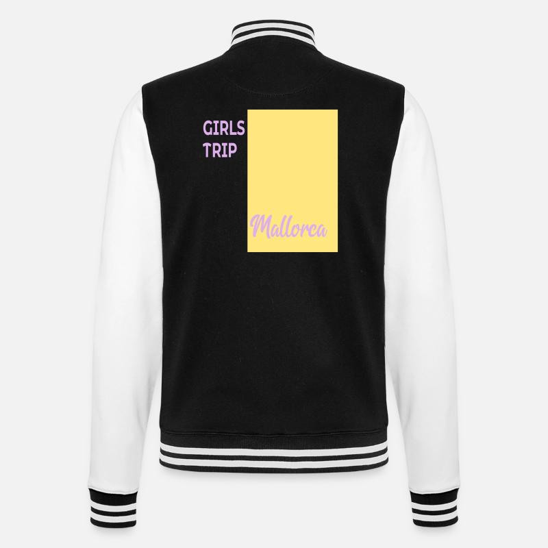 Filles Majorque - Veste Teddy - noir/blanc