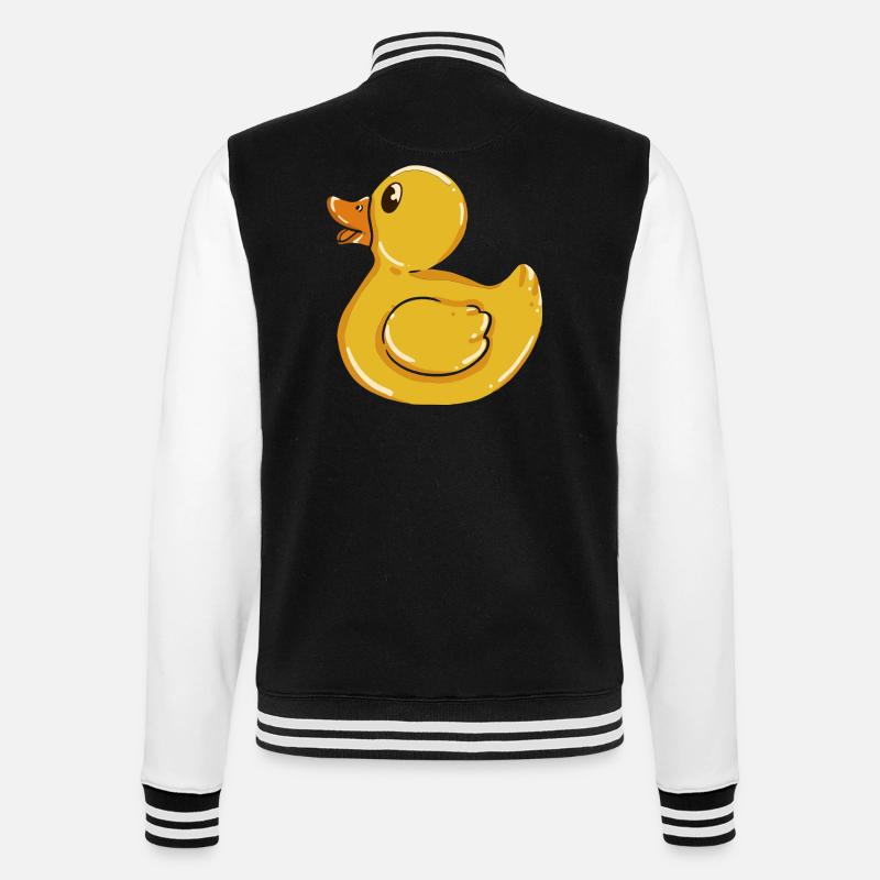 Canard canard canard en caoutchouc Canards - Veste Teddy - noir/blanc