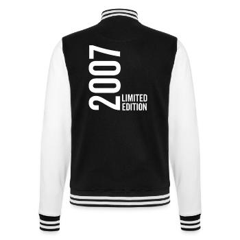 2007 Limited Edition - College-Sweatjacke - Schwarz/Weiß - Hinten - Marisol (170cm)