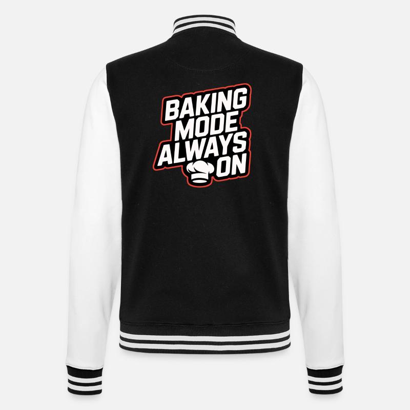 Mode de cuisson toujours activé - Veste Teddy - noir/blanc