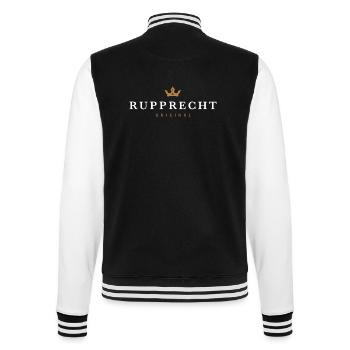 Rupprecht Original Familienlogo - College-Sweatjacke - Schwarz/Weiß - Hinten - Marisol (170cm)