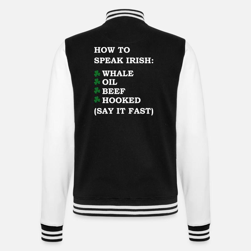 Dancing Dance Music - College Sweat Jacket - black/white