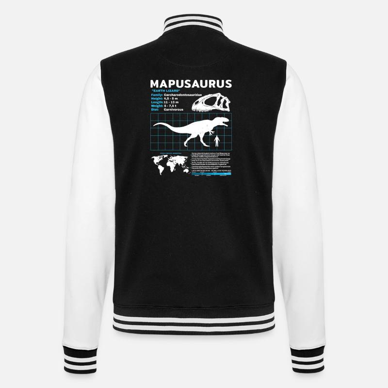 Fiche d’information sur Mapusaurus - Veste Teddy - noir/blanc