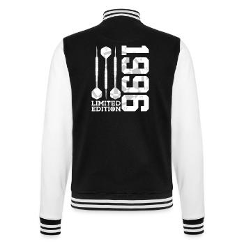 ÉDITION LIMITÉE 1996 30E ANNIVERSAIRE DE DARTS - Veste Teddy - noir/blanc - Dos - Marisol (170cm)