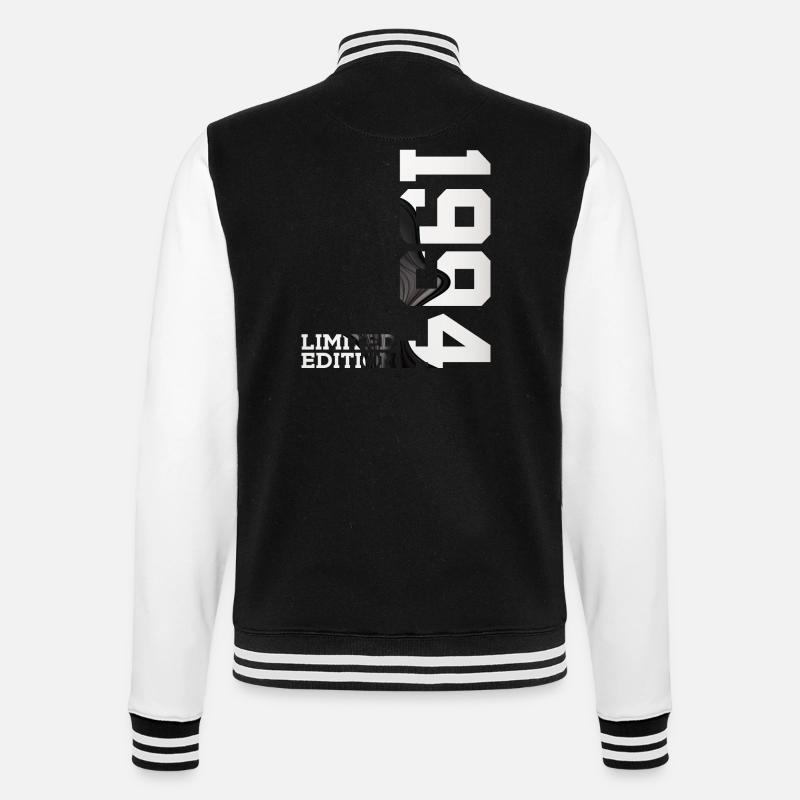 ÉDITION LIMITÉE 32E ANNIVERSAIRE 1994 - Veste Teddy - noir/blanc