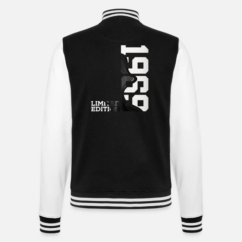 ÉDITION LIMITÉE 57E ANNIVERSAIRE 1969 - Veste Teddy - noir/blanc