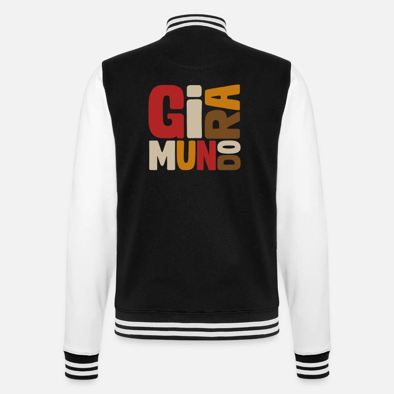 Giramundo - Veste Teddy - noir/blanc