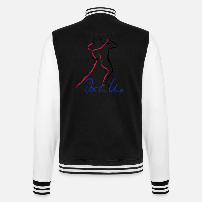 Tango Dos en Uno - College-Sweatjacke - Schwarz/Weiß