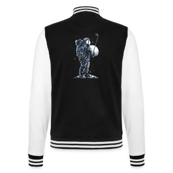 Astronaut - College-Sweatjacke - Schwarz/Weiß - Hinten - Marisol (170cm)