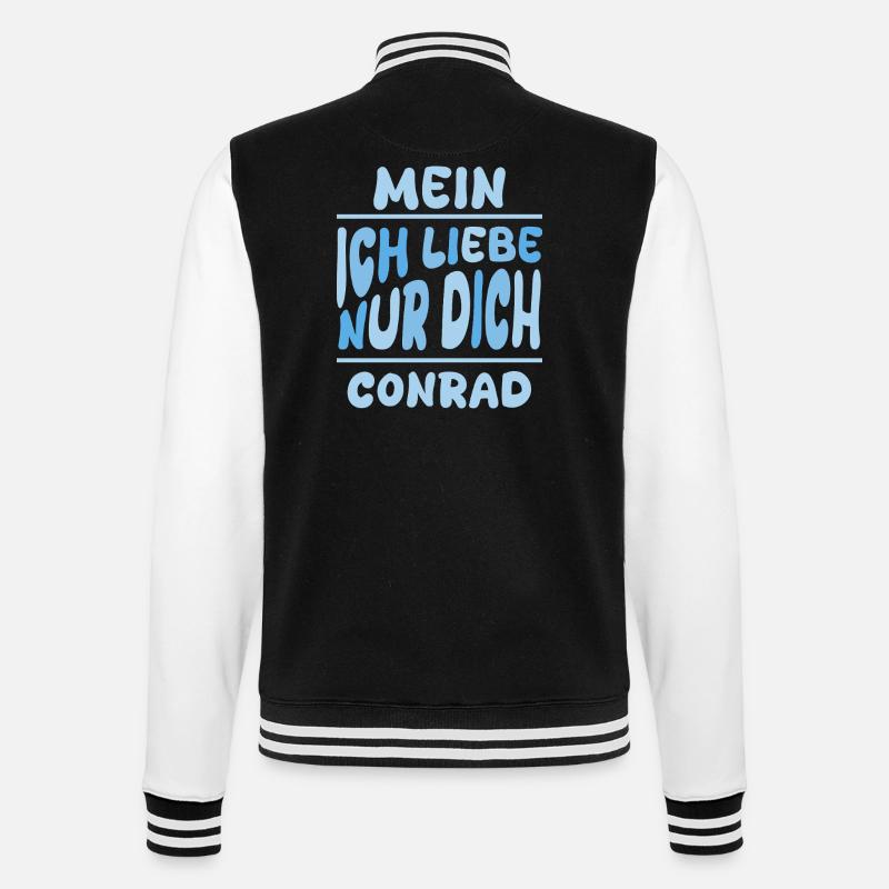 Cadeau pour Conrad - Veste Teddy - noir/blanc