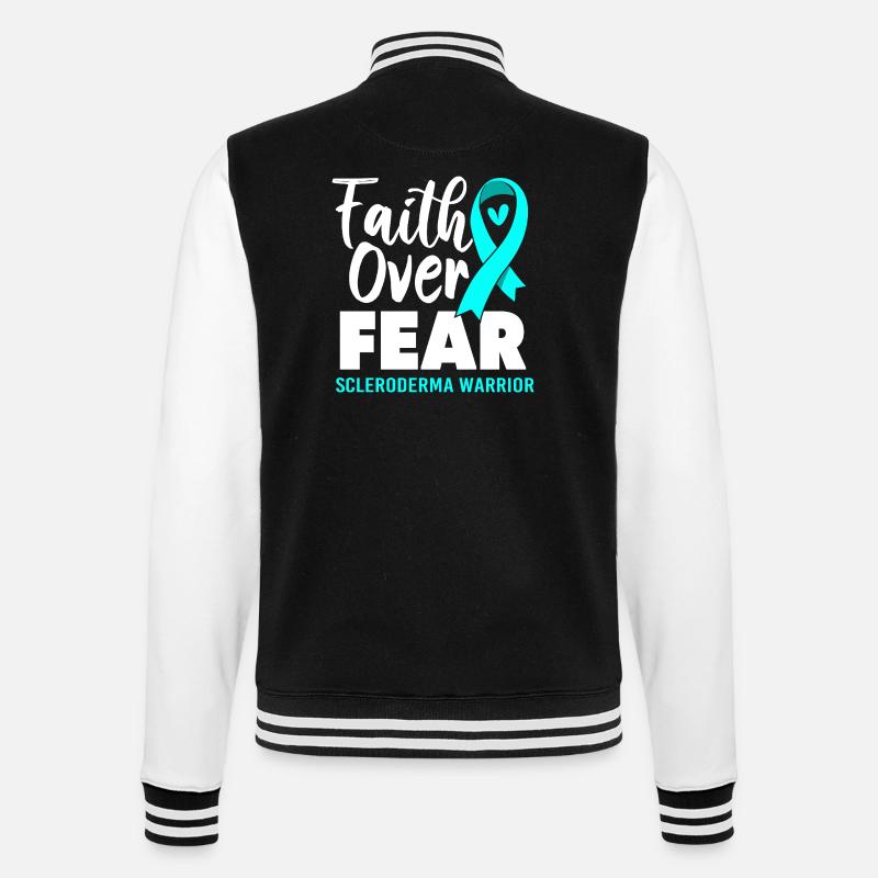 Scleroderma - College Sweat Jacket - black/white