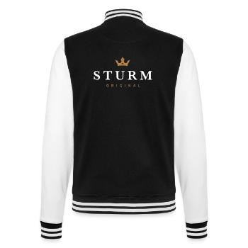 Logo de la famille Sturm Original - Veste Teddy - noir/blanc - Dos - Marisol (170cm)