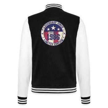 38e anniversaire Légende Septembre 1986 Volume 86 - Veste Teddy - noir/blanc - Dos - Marisol (170cm)