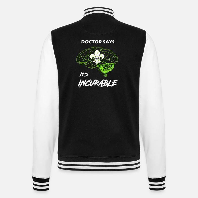 scout scout - Veste Teddy - noir/blanc