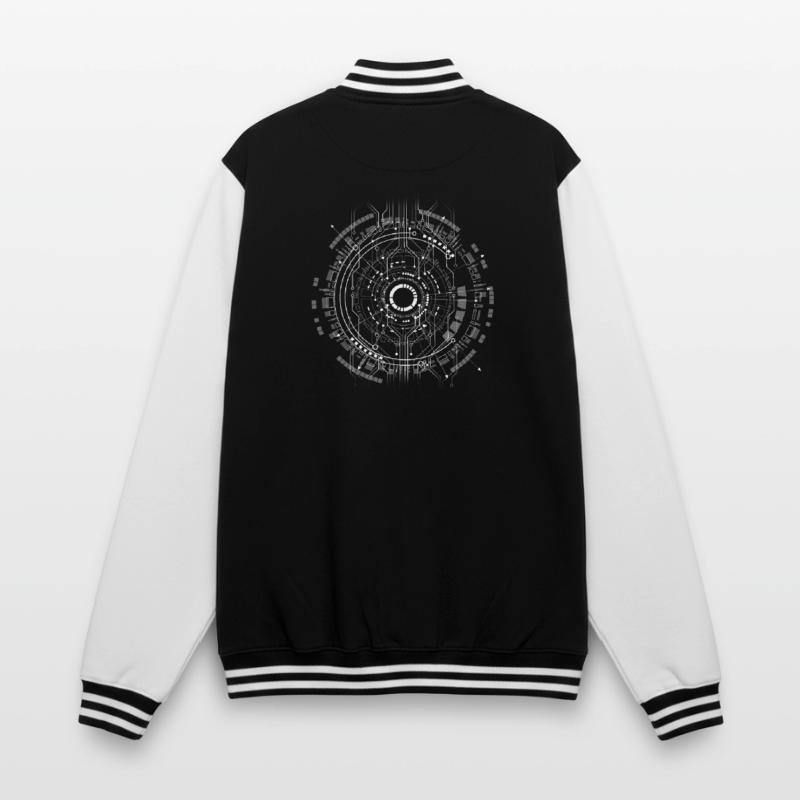 computer Platine Core cpu pc code Programm Nerd lo College-Sweatjacke