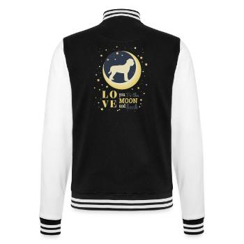 Italian Truffle Dog Dog T-Shirt Gift - College Sweat Jacket - black/white - Back - Marisol (170cm)