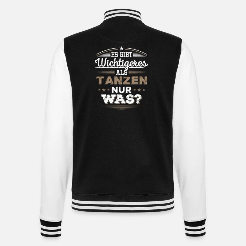 Tanzen, Dancing, Geschenk - College-Sweatjacke - Schwarz/Weiß