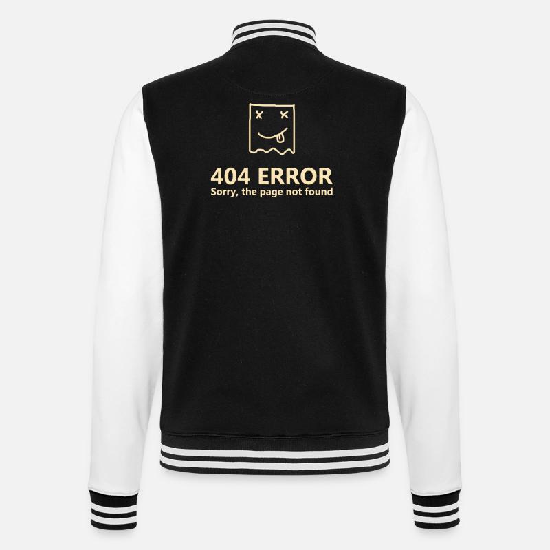 404 Error - Veste Teddy - noir/blanc