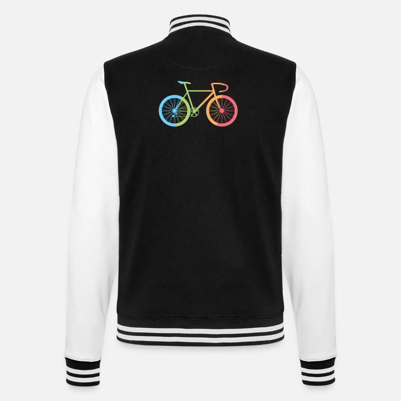 Vélo de vélo - Veste Teddy - noir/blanc