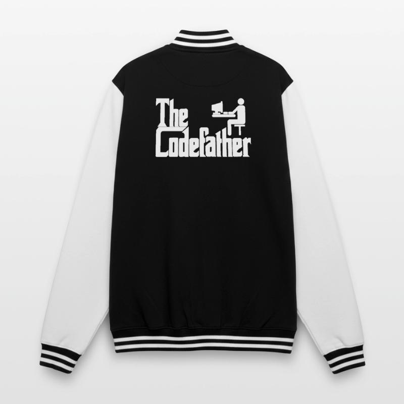 The Codefather Programmierer PC Coding Geschenk College-Sweatjacke