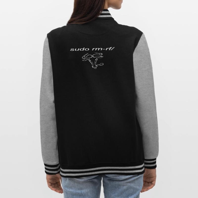 Linux Sudo mit Linux-Gnu College-Sweatjacke