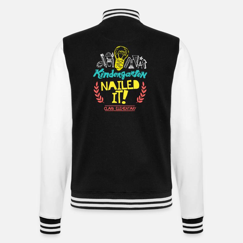 Maternelle Cloué It Clark Elementary - Veste Teddy - noir/blanc