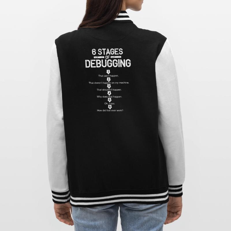 Debugging Programmierer Informatik Computer Nerd College-Sweatjacke