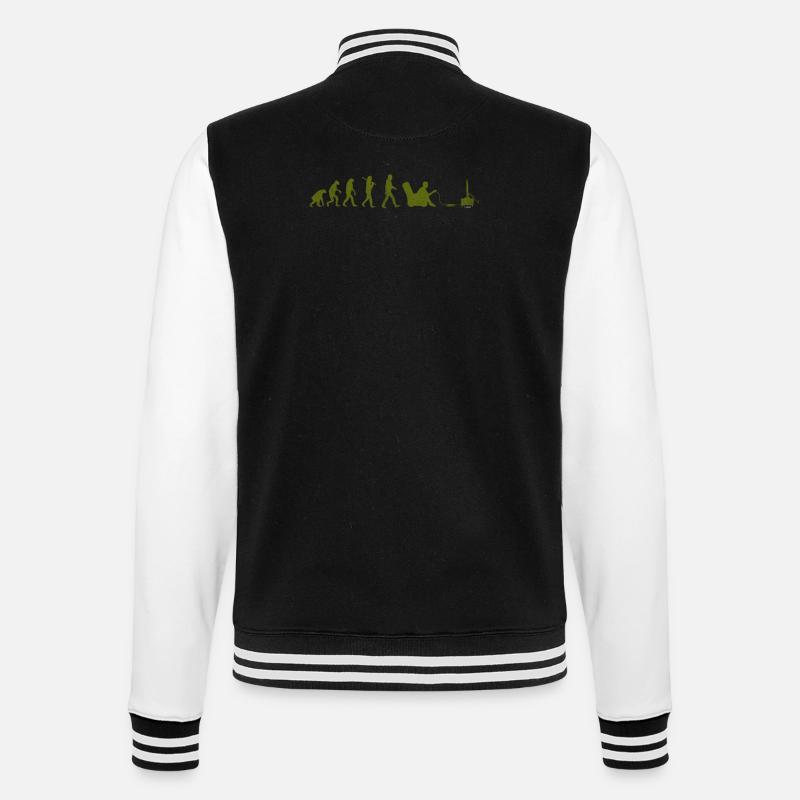 Gamer Evolution - College Sweat Jacket - black/white