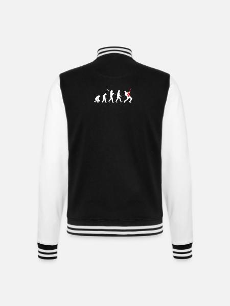 guitare - Veste Teddy - noir/blanc