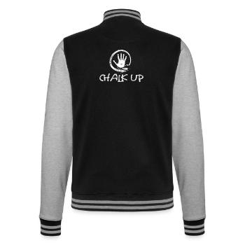 Bouldering Climbing - College Sweat Jacket - black/heather grey - Back - Marisol (170cm)