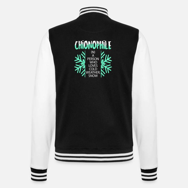 Ski Ski Ski Ski Ski - Veste Teddy - noir/blanc
