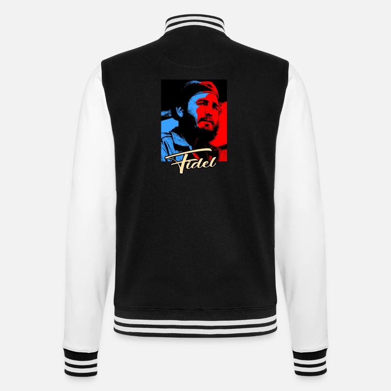 Communisme Lénine Marx Lutte des classes social - Veste Teddy - noir/blanc