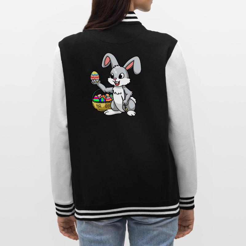 Easter Easter Eggs Easter Eggs Happy Easter Child College Sweat Jacket