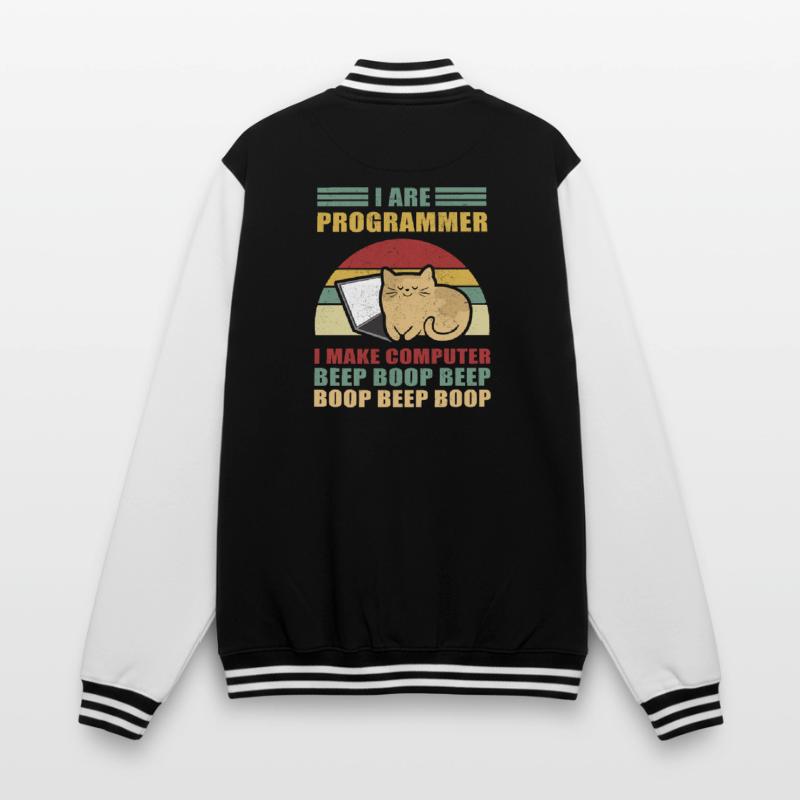 Programmierer Geschenk Admin Computer Informatiker College-Sweatjacke