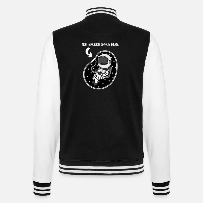 grossesse bébé enceinte - Veste Teddy - noir/blanc
