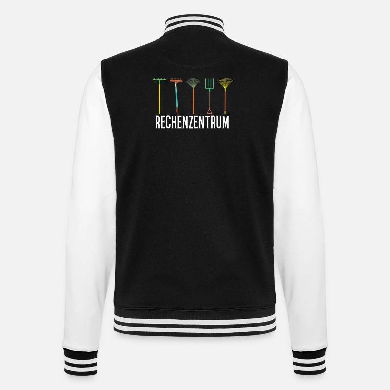 Data center Gardening Landschftsgärtner - College Sweat Jacket - black/white